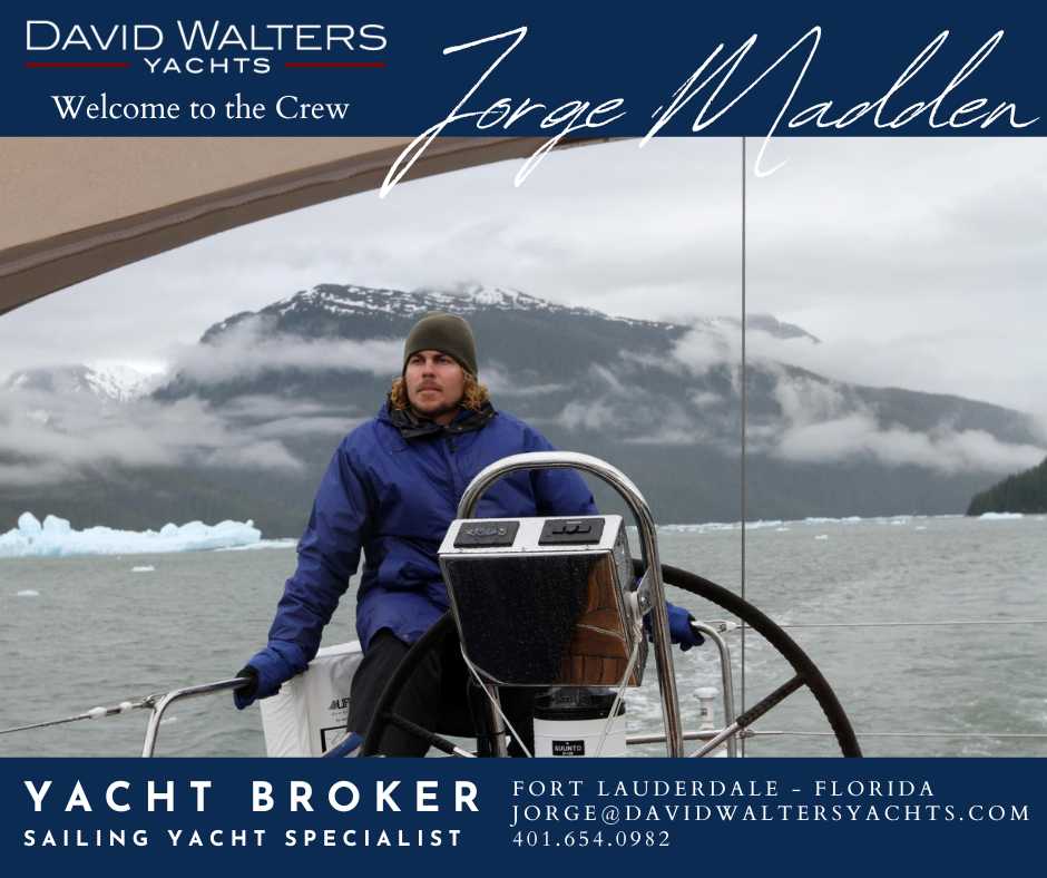 Welcoming Jorge Madden to David Walters Yachts