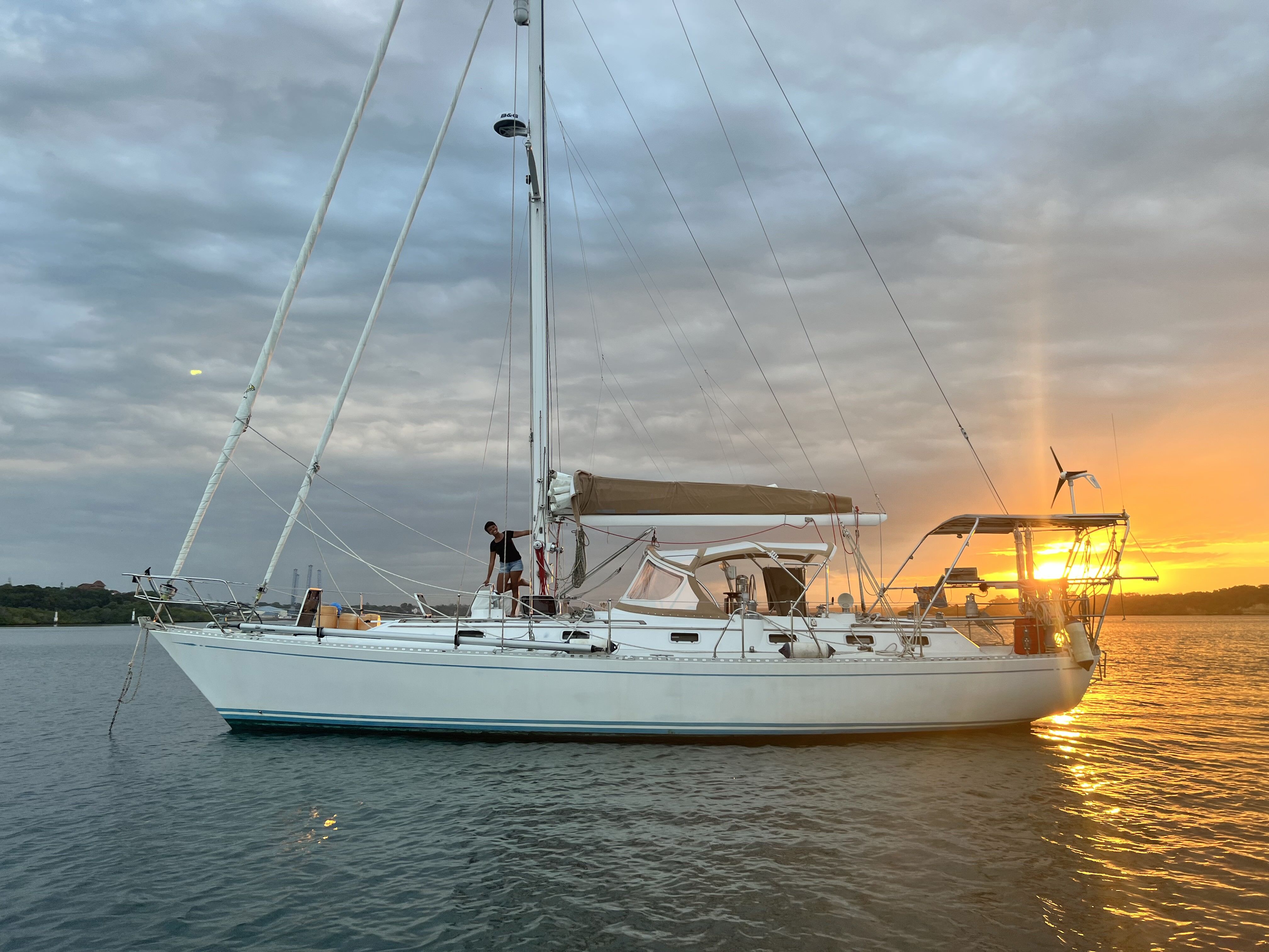 Kelland Sewell - Buyer of Hylas 44 Penn Station