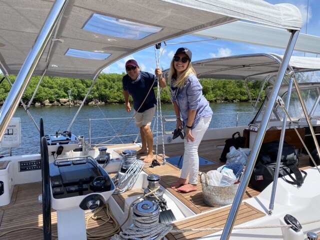 Sailing the Hylas H60