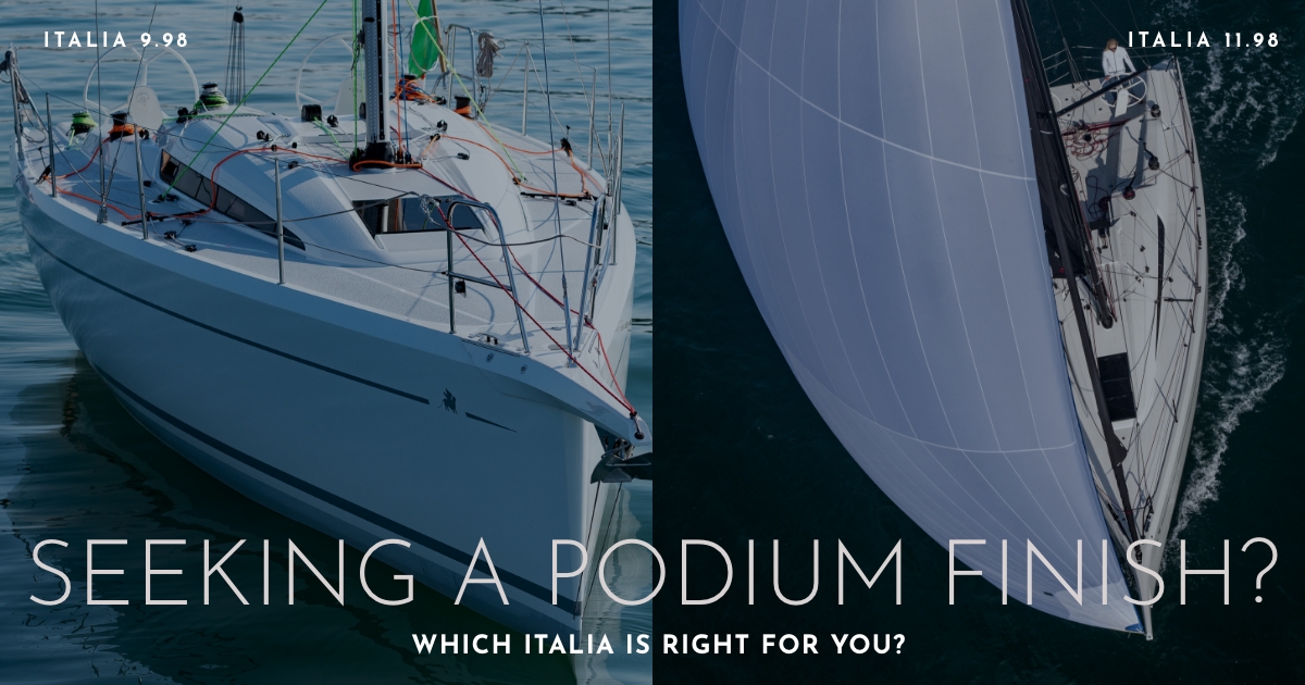 Seeking a Podium Finish? Which Italia Yacht is Right For You?